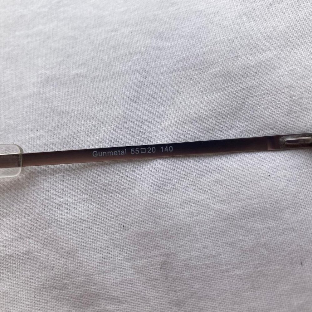 Capri Men Sunglasses Gunmetal Frame Black Glasses DC158 55[]20 140 Eyewear - Picture 11 of 13